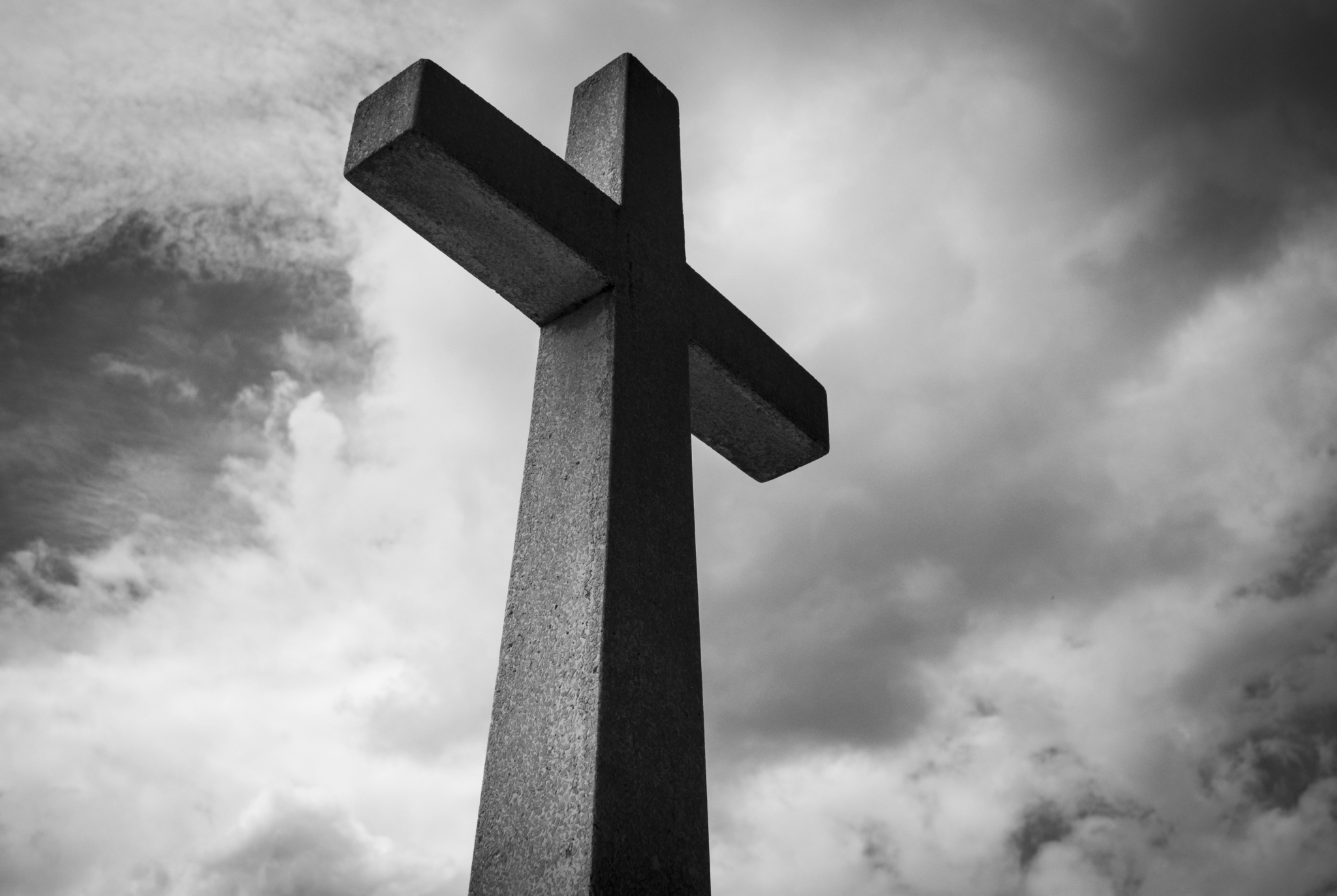 Cross on a hill symbolizing faith in God during challenging times such as cancer and healing.